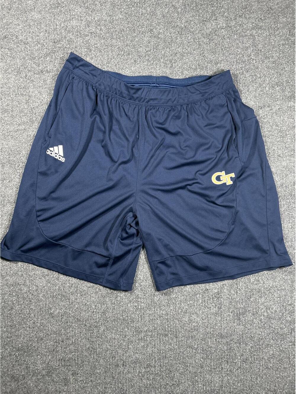 Adidas Men's Navy Blue Athletic Shorts Size 2XL